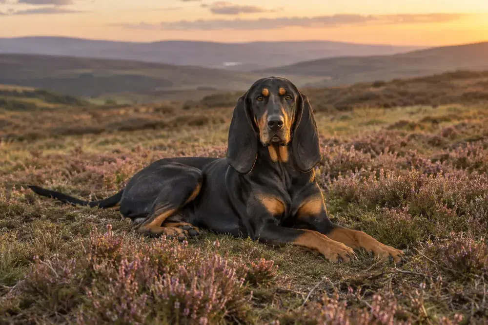 Black and tan coonhound