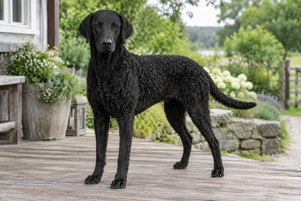 Curly coated retriever