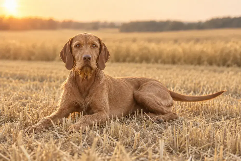Ungersk strävhårig vizsla