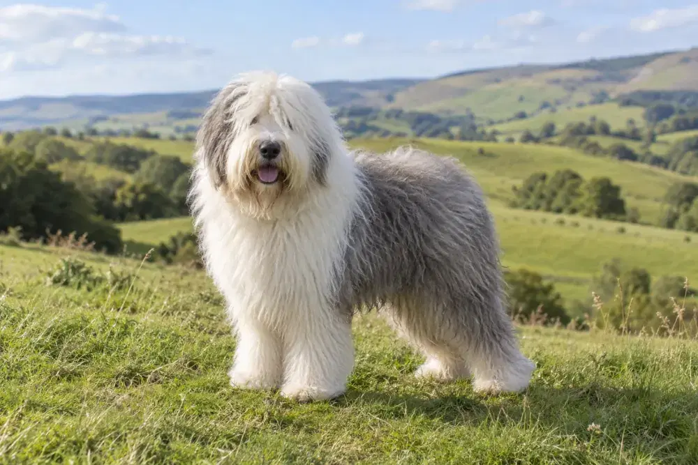 Old english sheepdog