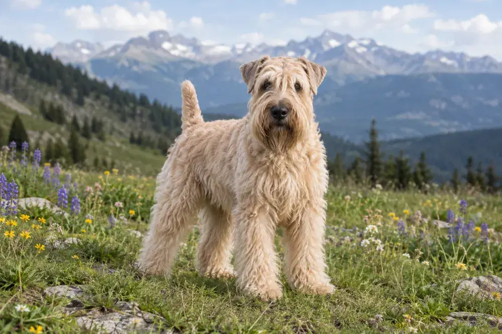 Irländsk softcoated wheaten terrier